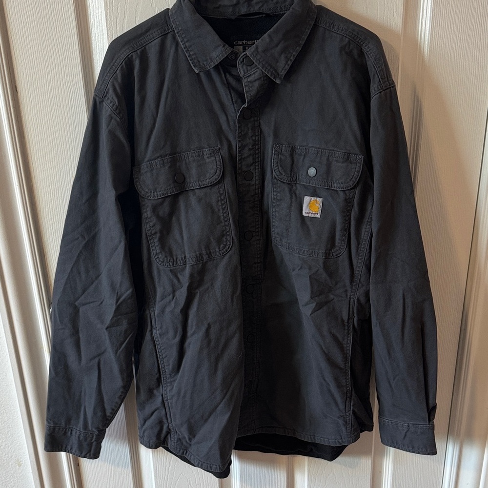 Carhartt Men's Dark Gray Shirt Jacket